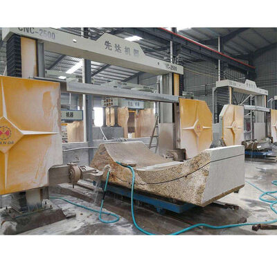 Hochleistungs-CNC-Diamantdrahtsägemaschine zum Profilieren großer Steinblöcke und zum Schneiden spezieller Formen