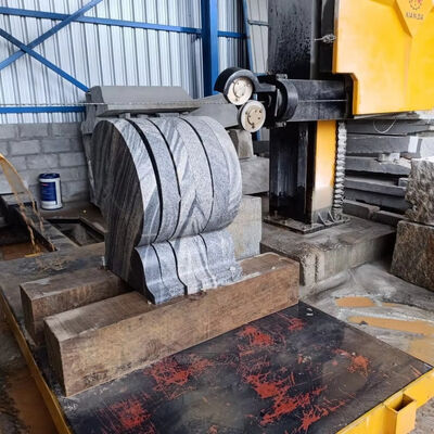 CNC-Diamantdrahtsäge für das Schneiden von Grabsteinen und Denkmälern