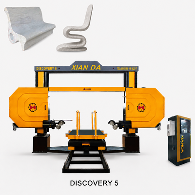 DISCOVERY 5-Achsen CNC-Diamantdrahtsäge für Granit, Marmor, Steinblockformung und -schneiden