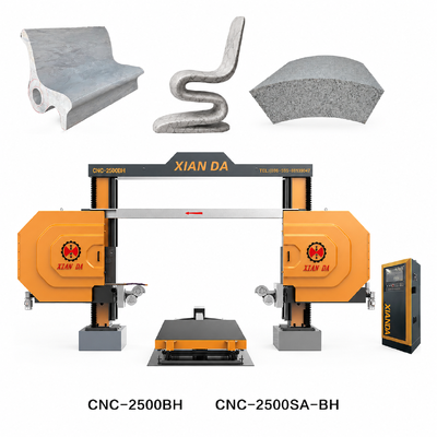 XIANDA Intelligente CNC-Diamantdrahtsäge-Schneidemaschine mit PLC-Steuerung für die Verarbeitung von Marmor-Granit-Stein