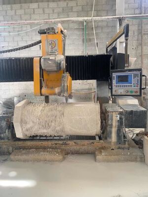 PLC/CNC-Steuerung Zwei-Pc-Balluster-Schneidemaschine für Marmor-Granit
