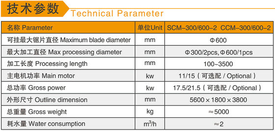 PLC/CNC massive Säulen-Pfeiler-Schneidemaschine für Marmor-Granit-Bearbeitung