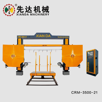 CRM‐3500‐21 / CRM‐3500‐22FW CNC 4-Achsen­Diamantdrahtsäge­Maschine zum Schneiden von Steinsäulen aus römischen Säulen