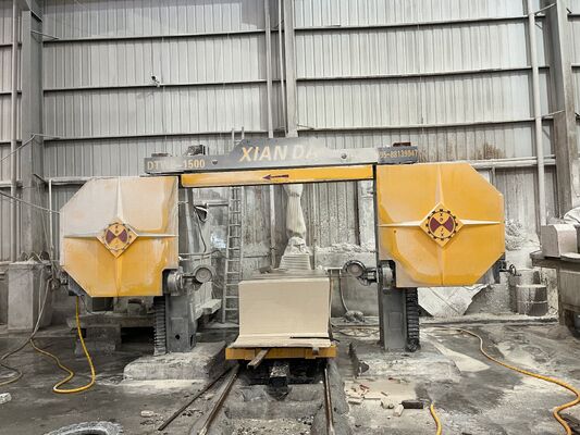 XIAN DA DTWS-1500/2000 CNC-Profilier-Diamantseilsägemaschine für Marmor & Granit Kurvenschnitt, Arbeitstisch 0-360° drehbar