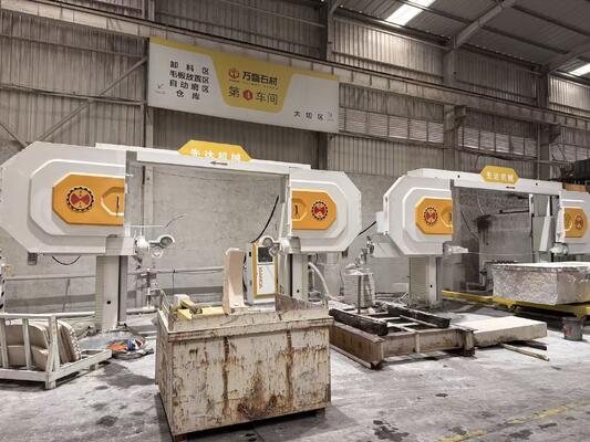 4-Achsen-CNC-Diamantdrahtsägemaschine mit maximaler Bearbeitungsgröße von 2500*3000*1500 mm und hochpräzisem Untersetzungsgetriebe & Servomotor