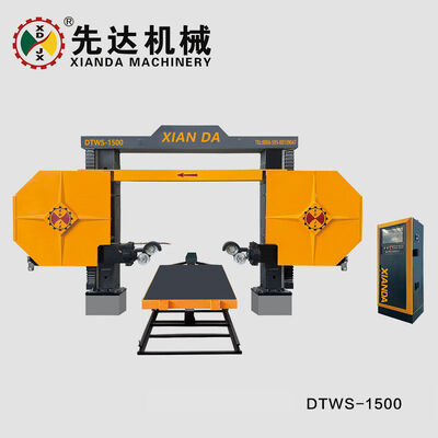 XIANDA DTWS-1500 DTWS-2000 4-Achsen-CNC-Diamantdrahtsägemaschine Grabstein-Steinprofilierungs-Schneidemaschine für Granit Marmor Sonderformen