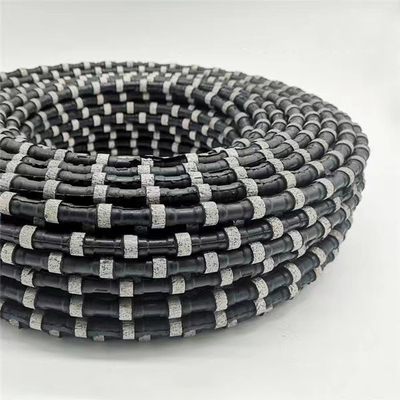 Verstärktes Leitungsgeschwindigkeit 20-22m/S Concrerte Diamond Wire Cutting Rope 11.5mm