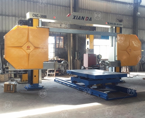 Diamond Wire Saw Stone Profilings-Schneidemaschine 11kw
