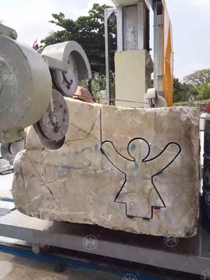 Diamond Wire Saw Stone Profilings-Schneidemaschine 11kw