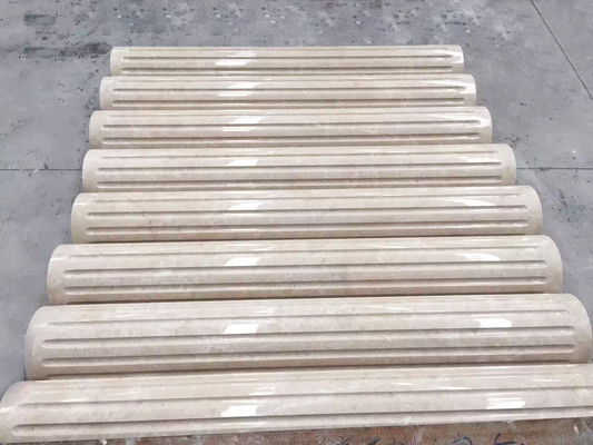 Automatische Roman Pillar Slot Stone Cutting-Werkzeugmaschine 7.5kw