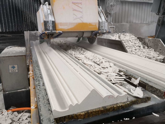 Kurven-lineare Steinprofil-Schneidemaschine 15kw für quadratischen Baluster