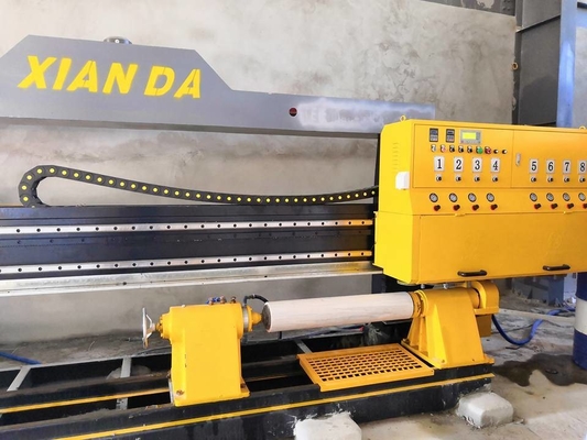 Kopf-feste Spalten-Stein-Platten-Poliermaschine PLC multi für das Profilieren
