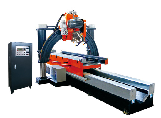 Automatische Roman Pillar Slot Stone Cutting-Werkzeugmaschine 7.5kw